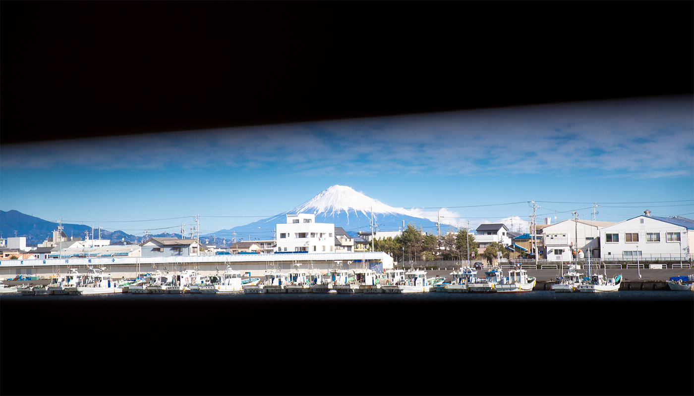 露天風呂　富士見小屋からの景色