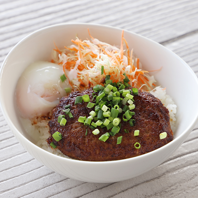 ハンバーグ丼